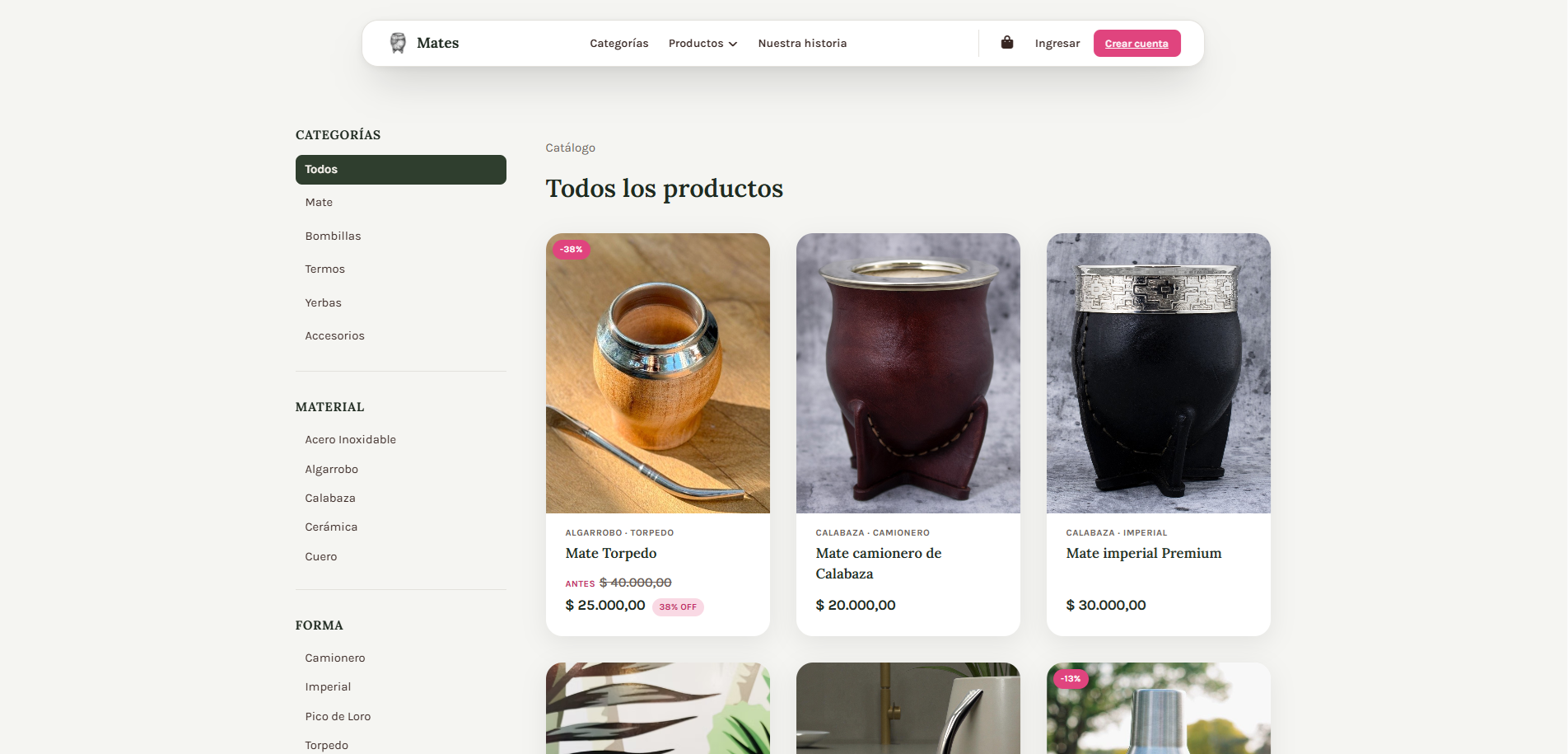Mates E-commerce